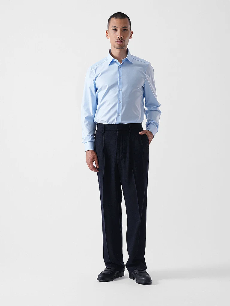 Olymp Level Five Shirt Body Fit Blue 42 2
